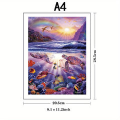 Sea World Wooden Puzzle Maternal Love Advanced Puzzle