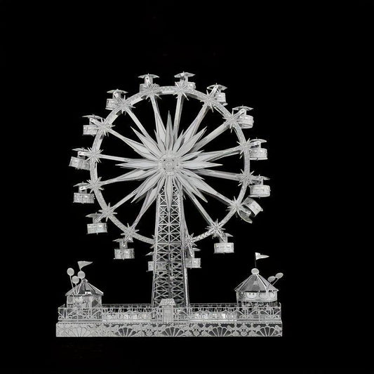 3D Metal Ferris Wheel Model Puzzle Game Toy