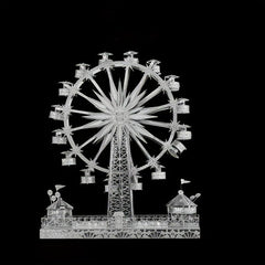 3D Metal Ferris Wheel Model Puzzle Game Toy