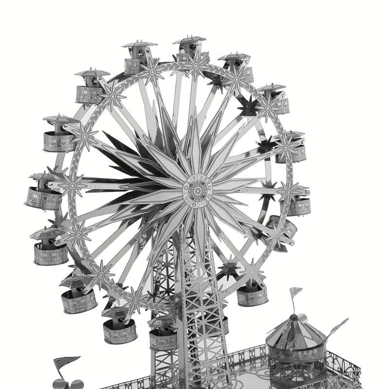 3D Metal Ferris Wheel Model Puzzle Game Toy