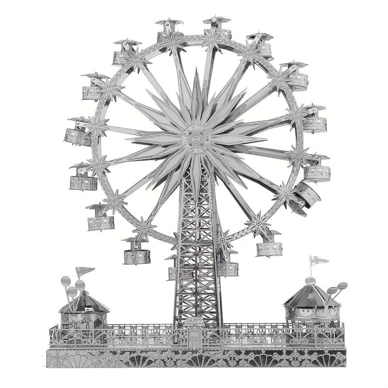 3D Metal Ferris Wheel Model Puzzle Game Toy