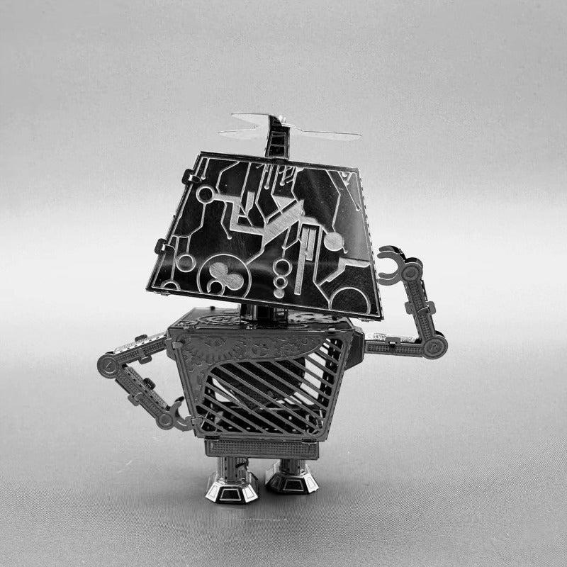 Small Robot 3D Metal Puzzle DIY Handcraft Assembled Model Toy