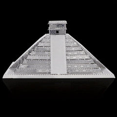 Metal 3D Puzzle Mayan Pyramid DIY Gift