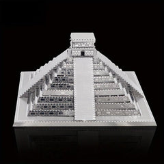 Metal 3D Puzzle Mayan Pyramid DIY Gift