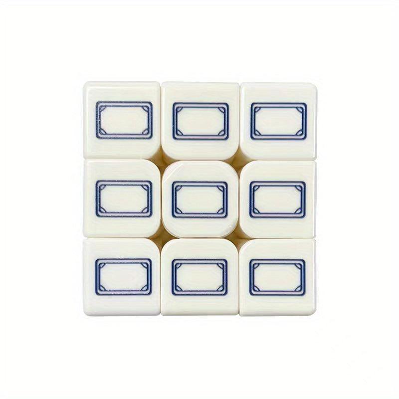 3X3 Mahjong Speed Cube 3D Relief Magic Puzzle Toy