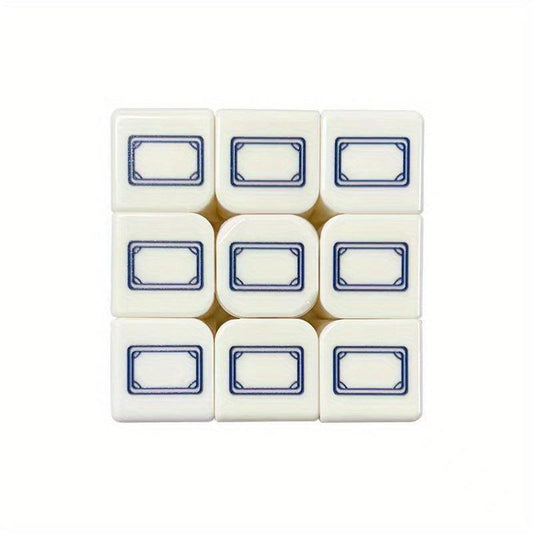 3X3 Mahjong Speed Cube 3D Relief Magic Puzzle Toy