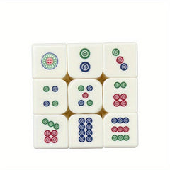 3X3 Mahjong Speed Cube 3D Relief Magic Puzzle Toy