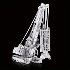 DIY 3D Metal Assembly Stainless Steel Puzzle Diaphragm Wall Grab Model