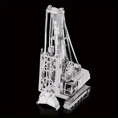 DIY 3D Metal Assembly Stainless Steel Puzzle Diaphragm Wall Grab Model