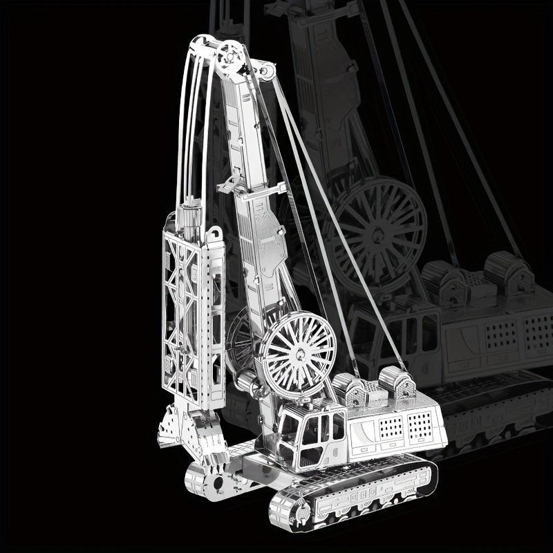 DIY 3D Metal Assembly Stainless Steel Puzzle Diaphragm Wall Grab Model