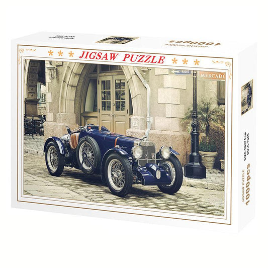 Classic Car 1000-Piece Puzzle High Difficulty 75x50cm