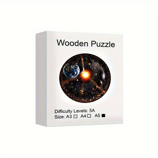Difficult Magic Universe Wooden Puzzles Brain Teasers