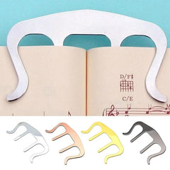 Portable Metal Clip Music Note Sheet Holder for Pianos Stands & More