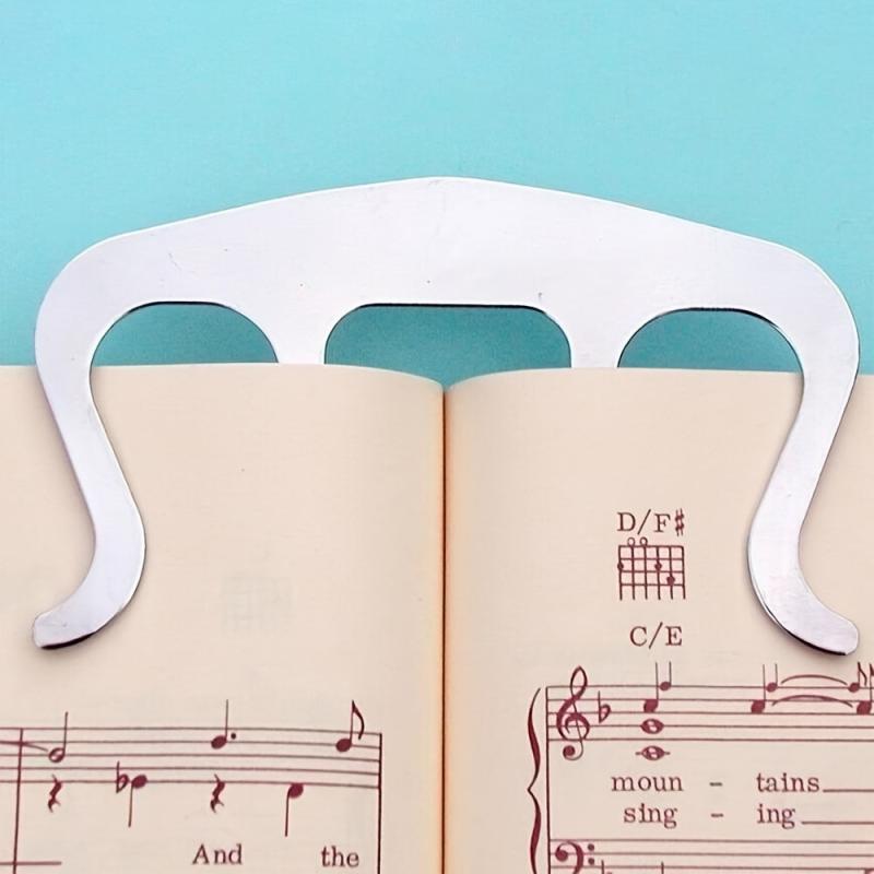 Portable Metal Clip Music Note Sheet Holder for Pianos Stands & More