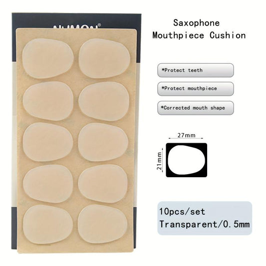 Metal Flute Head Tooth Pad for Clarinet Alto Sax