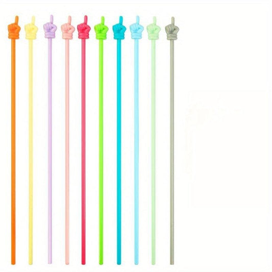 10pcs Finger Reading Stick Indicator Stick Teaching Tool for Kids