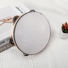 Lightweight Handheld Tambourine for Teachers, Students & Performers