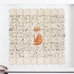 DIY Wooden Puzzles for Crafts and Painting