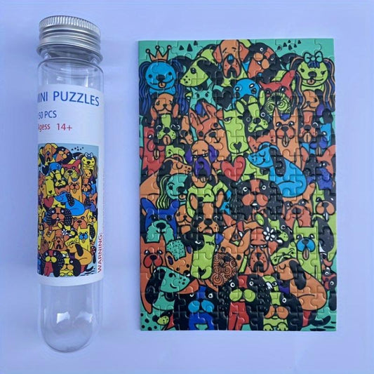 Cartoon Dog Mini Jigsaw Puzzle Toy