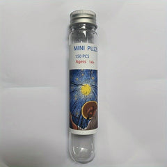 Painter Under The Stars Mini Test Tube Jigsaw Puzzle Painting Puzzle