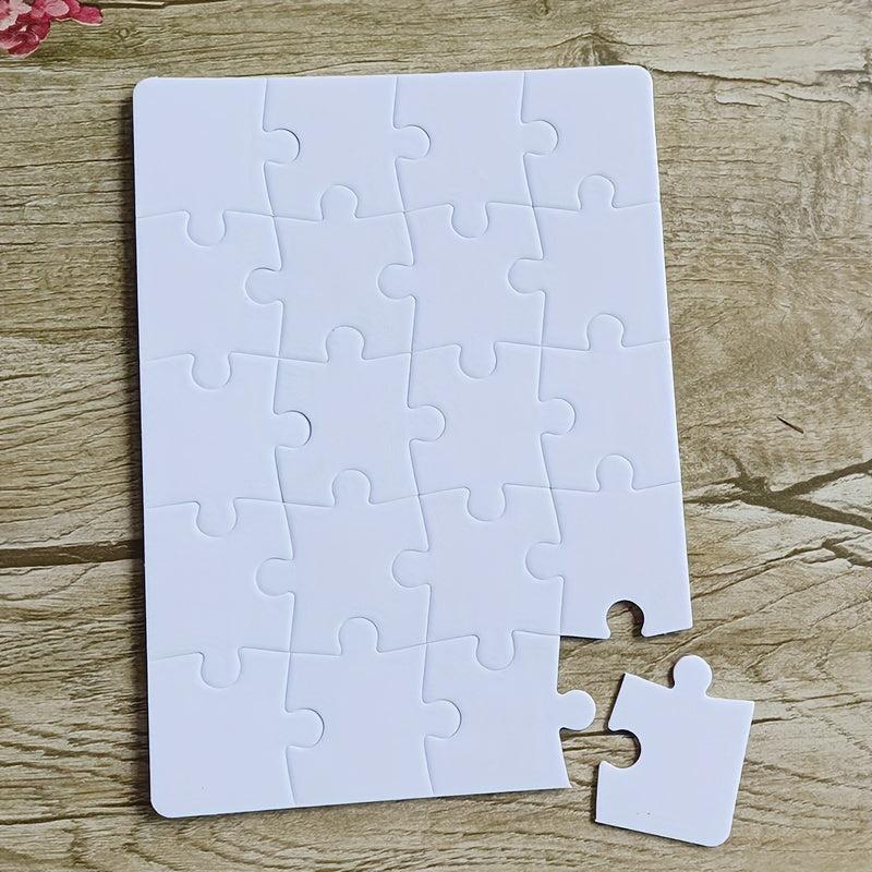 5 Sublimation Blank Pearlescent Puzzles DIY Heat Press Printing