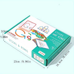Wooden Intelligence Children's Jigsaw Puzzle Toys for 3-6 Year Olds