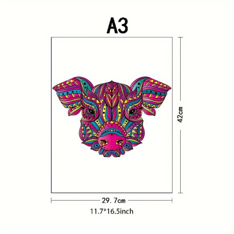 Wooden Puzzle Piggy Advanced Player Game