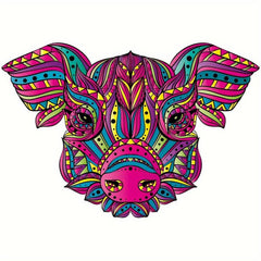 Wooden Puzzle Piggy Advanced Player Game