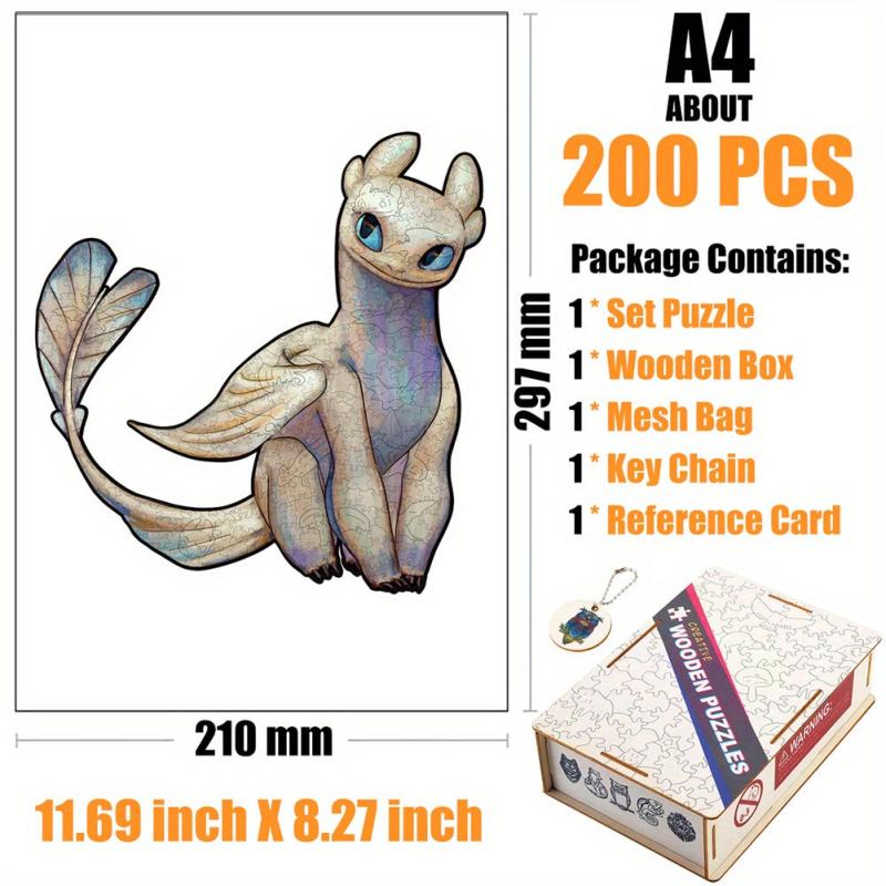 Dragon Wooden Puzzle in Box