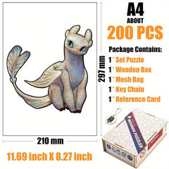 Dragon Wooden Puzzle in Box