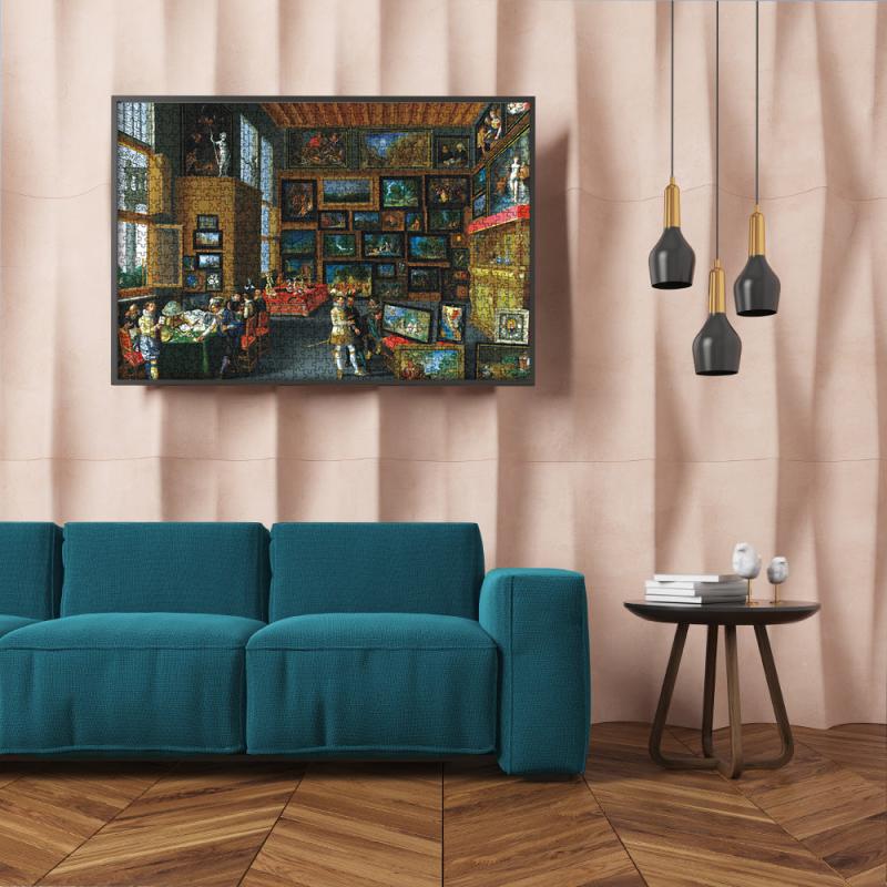 MaxRenard 1000-Piece Puzzle for Adults - Cognoscenti Room with Pictures