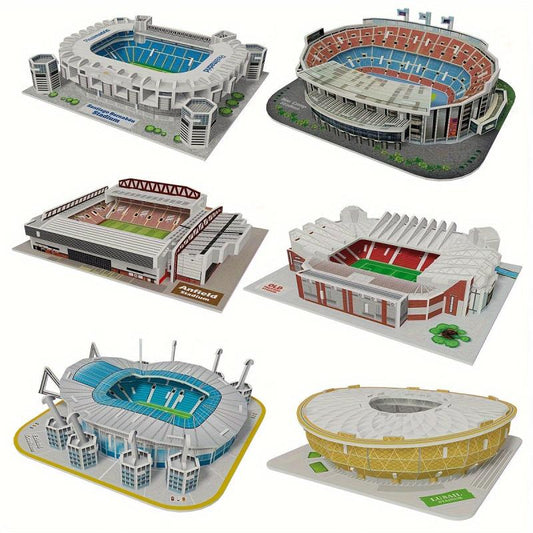 3D Puzzle Football Fields for Kids and Adults - Christmas Gift