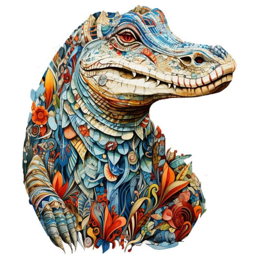 Wooden Jigsaw Puzzles Magic Puzzles Unique Irregular Shaped Wooden Puzzles