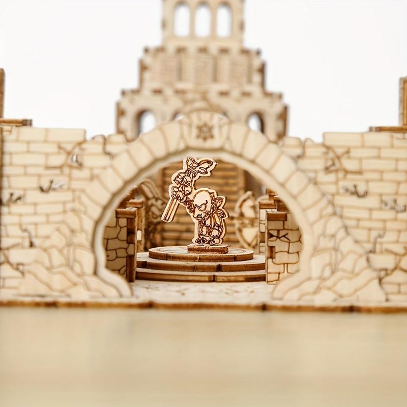 3D Wooden Puzzle: Ancient Ruins Secrets