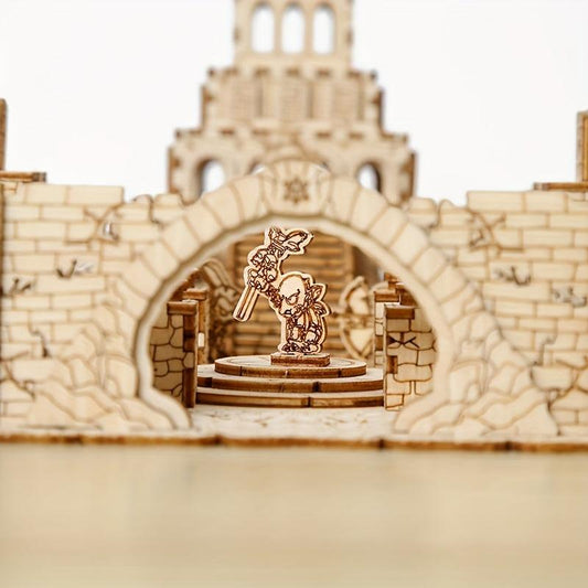3D Wooden Puzzle: Ancient Ruins Secrets