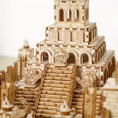 3D Wooden Puzzle: Ancient Ruins Secrets