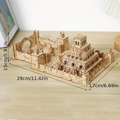 3D Wooden Puzzle: Ancient Ruins Secrets