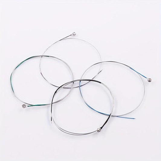4 Violin String Universal Set Classic Silver GDAE Steel Core Nickel Plated