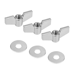 Drum Kit Cymbal Replacement Accessories Set - Wing Nuts, Washers, Felts & More