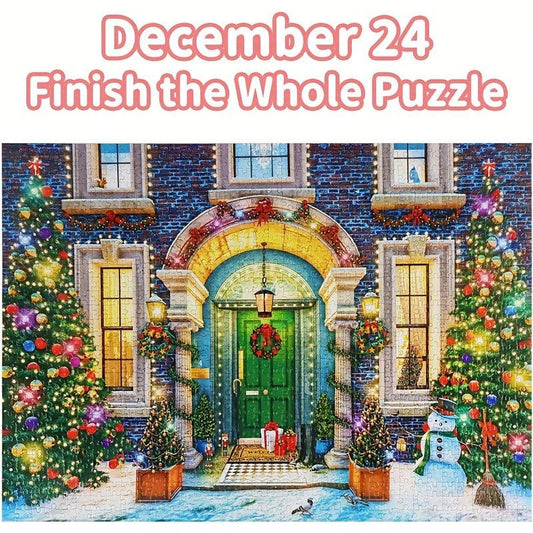 Christmas Advent Calendar Jigsaw Puzzles 1008 Pieces