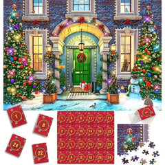 Christmas Advent Calendar Jigsaw Puzzles 1008 Pieces