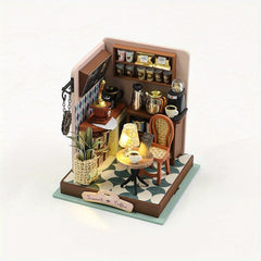 DIY Mini House 3D Puzzle Model Non-Mason Version