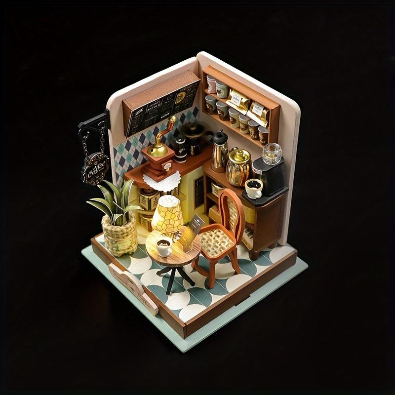 DIY Mini House 3D Puzzle Model Non-Mason Version