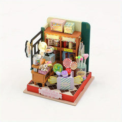 DIY Mini House 3D Puzzle Model Non-Mason Version