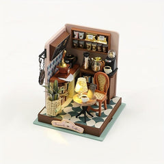 DIY Mini House 3D Puzzle Model Non-Mason Version