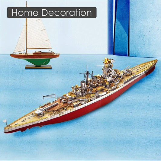 Piececool 3D Metal Battleship Model Kits - Great Birthday Gift