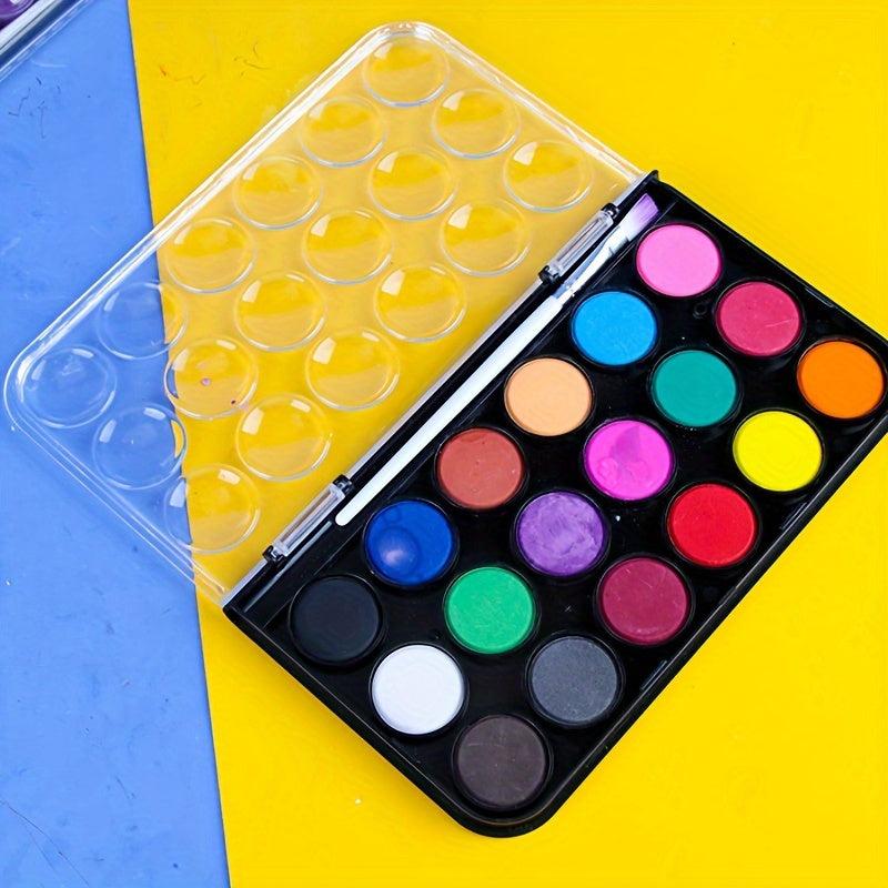Watercolor Paint Set Beginner Art Painting 36 Colors