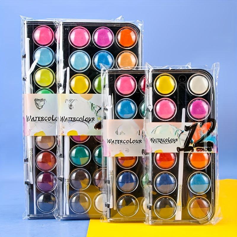 Watercolor Paint Set Beginner Art Painting 36 Colors