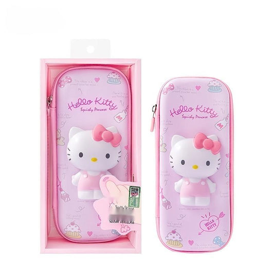 HelloKitty Decompression Pencil Case Cartoon Children's Pencil Case
