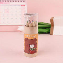 12 Colored Pencils Set with Sharpener for DIY Painting
